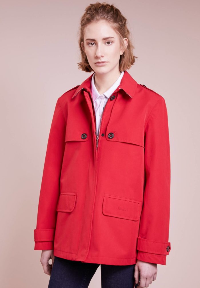 Куртка женская красная