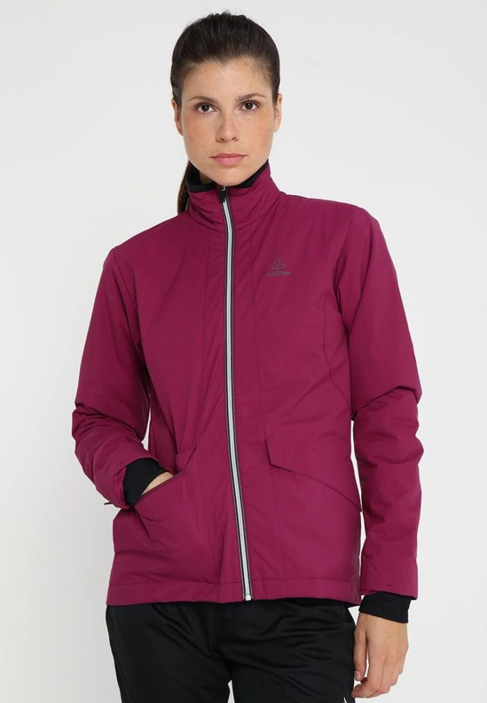 Спортивная куртка фиолетовая