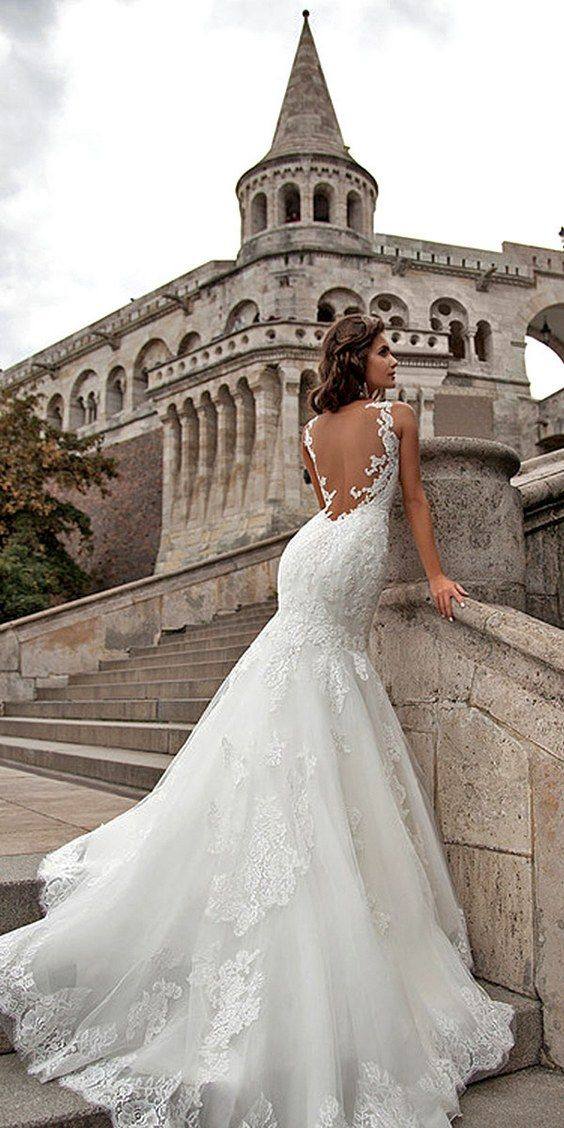 Свадебные платья модные тенденции (64 фото)