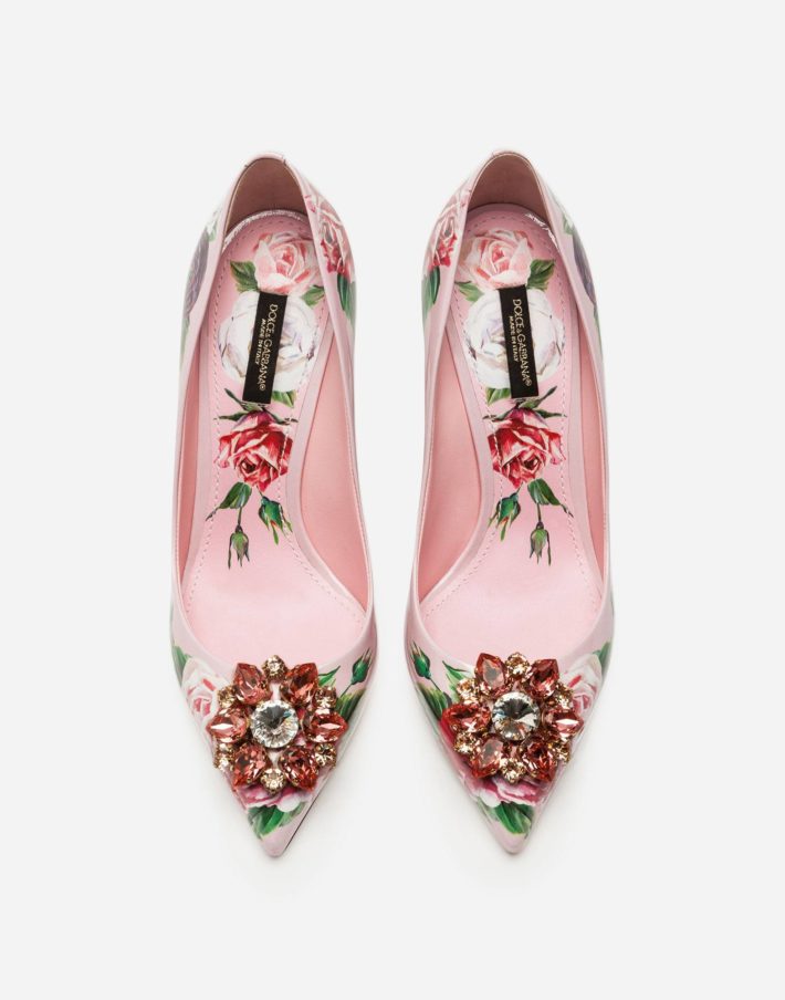 Женские туфли розовые