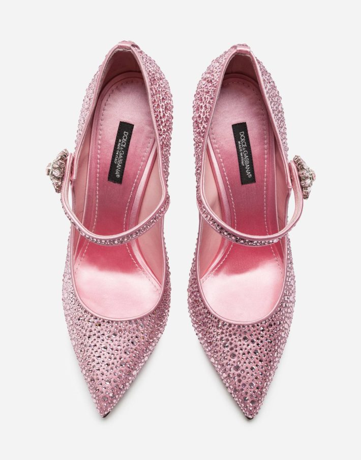 Женские туфли розовые