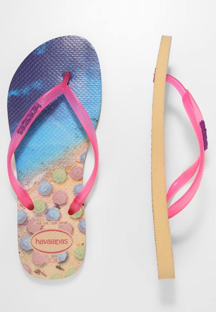 Модная пляжная обувь весна лето 2025