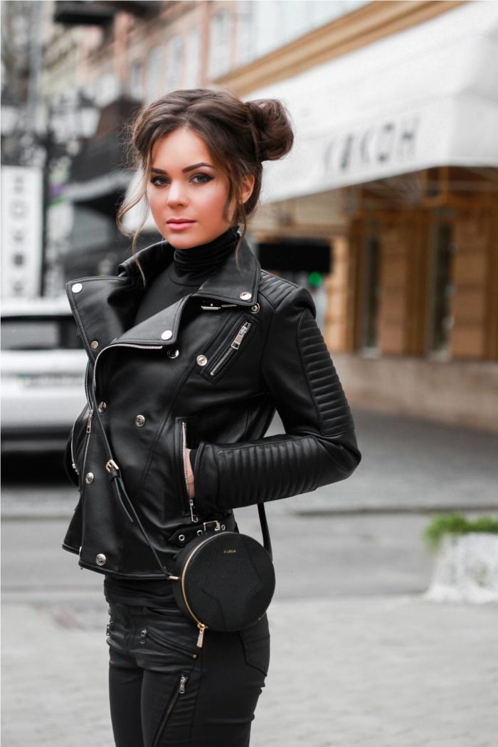Женские кожаные куртки 2024-2025 – новые тренды, тенденции и стили