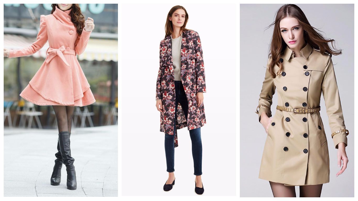 Модные куртки пальто весна женские
